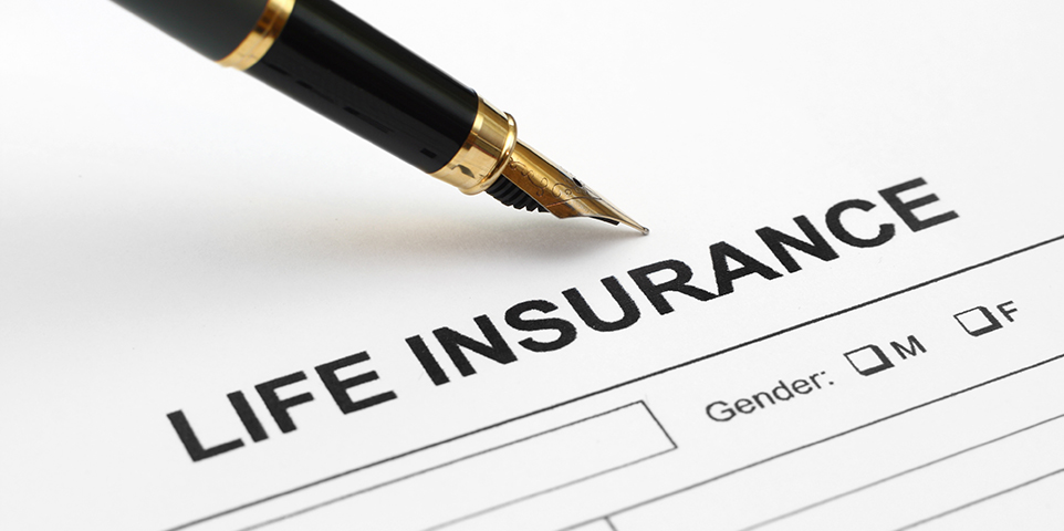 a life insurance application