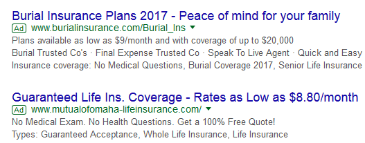 Burial Insurance Rates for 81 Year Olds