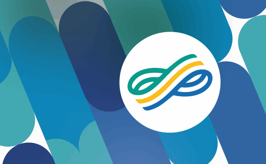 Patterned graphic with Physicians Mutual life insurance logo